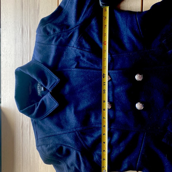 Laundry Fit & Flare Double Breasted Military Coat - Picture 7 of 7